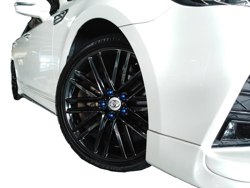 [ST S Michiko] Колпачок гайки колеса, цвет синий металлик, колпачок воздушного клапана в комплекте (20 шт. для синего цвета 19 мм 5 отверстий)