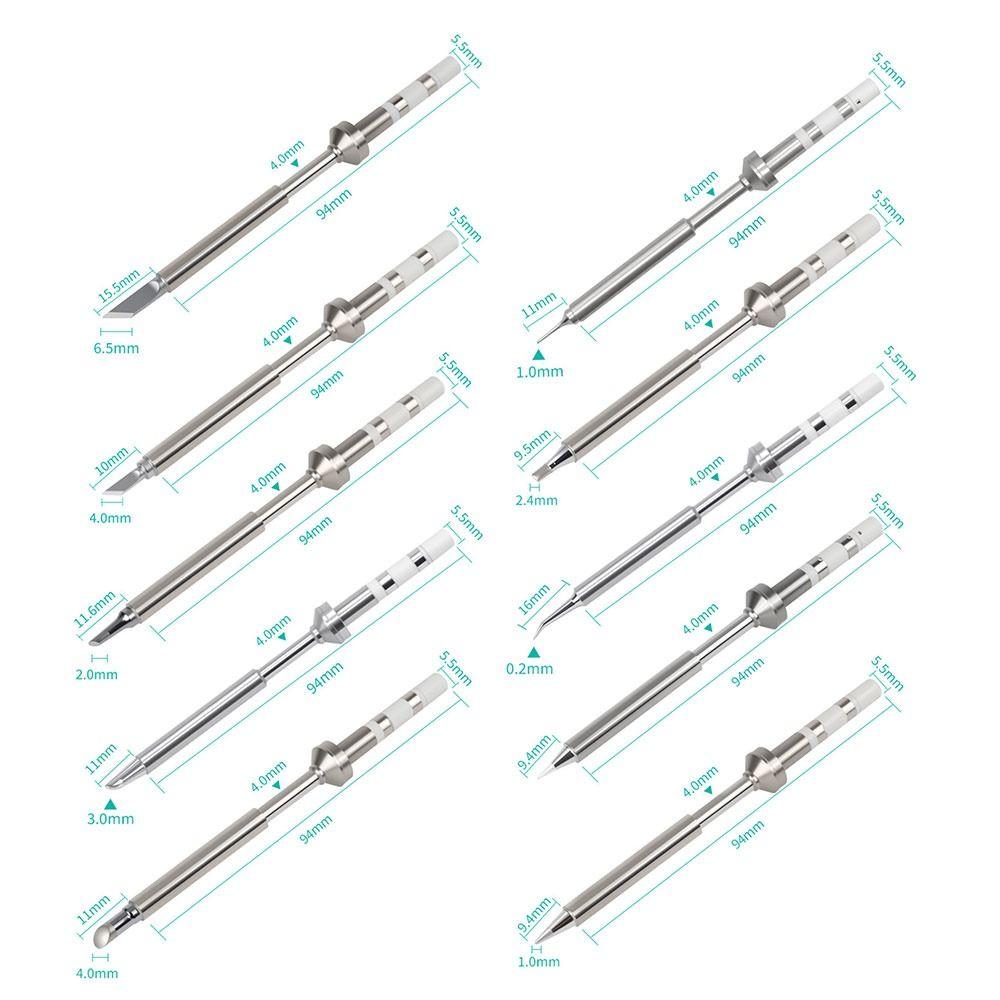 Мини-паяльник 70 Вт, жало для паяльника, никелированное, универсальный микропаяльник, медный сердечник, сварочный инструмент, аксессуары для пайки