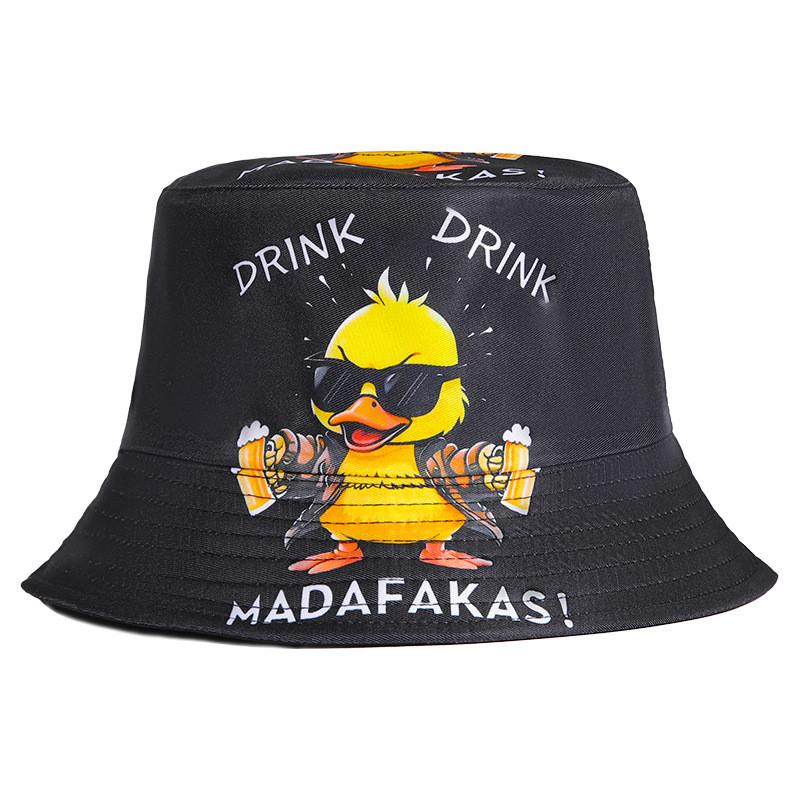 Animal Print Fisherman Hat With Breathable Polyester For Summer Outdoor Casual Wear