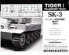 Modelkasten Гусеница танка Tiger I в масштабе 1/35, транспортного типа, рабочая, SK-3