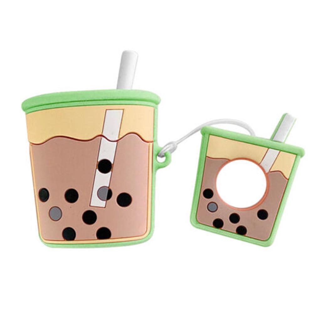 Для Pods Case Milk Tea Anti-Falling Skin Силиконовый Чехол для наушников Box Case