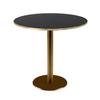 Round Table Ø 70 Cm Rome Black Bistro