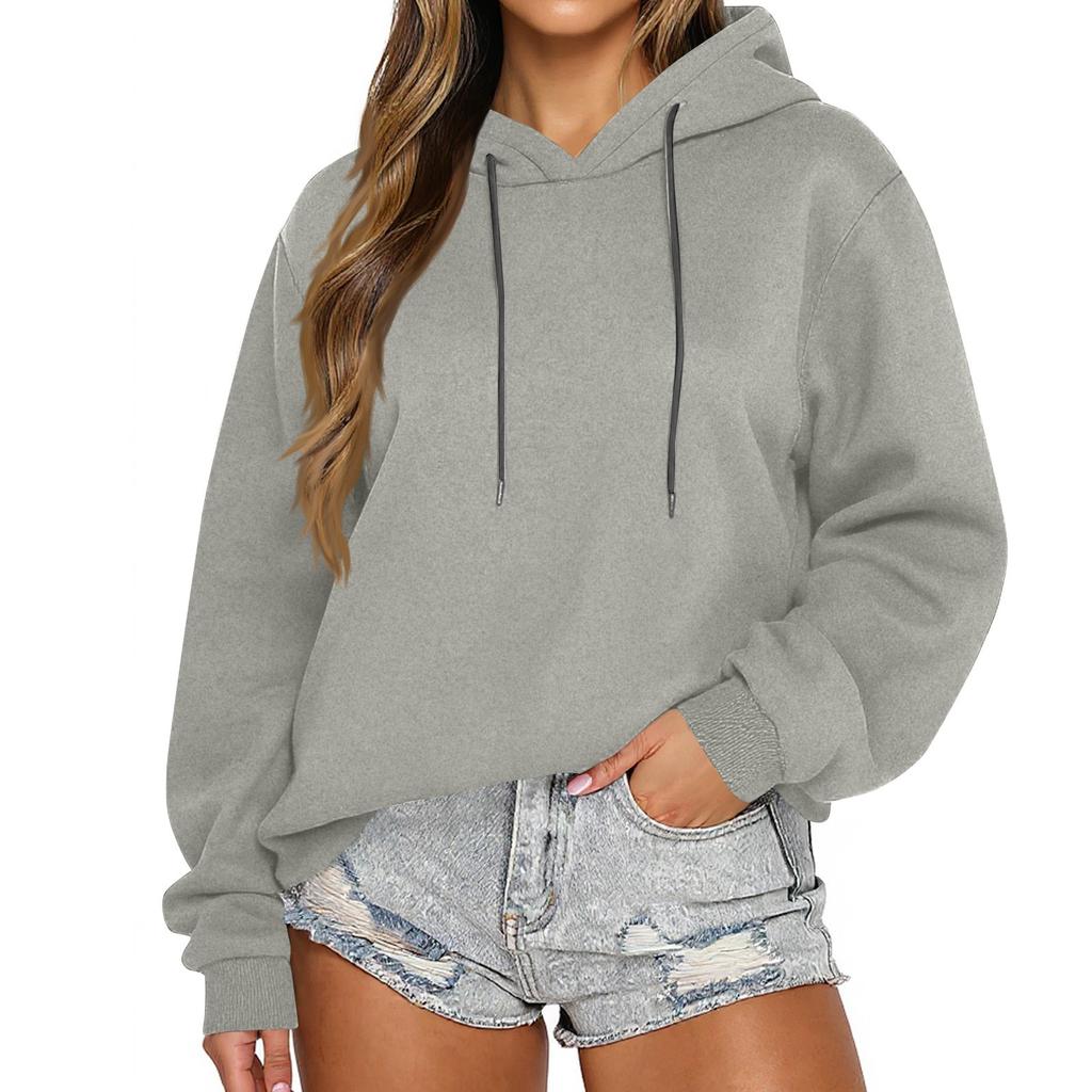 Womens Oversized Hoodies Fleece Sweatshirts Fall Fashion 2025 Pullover Sweaters Winter Clothes