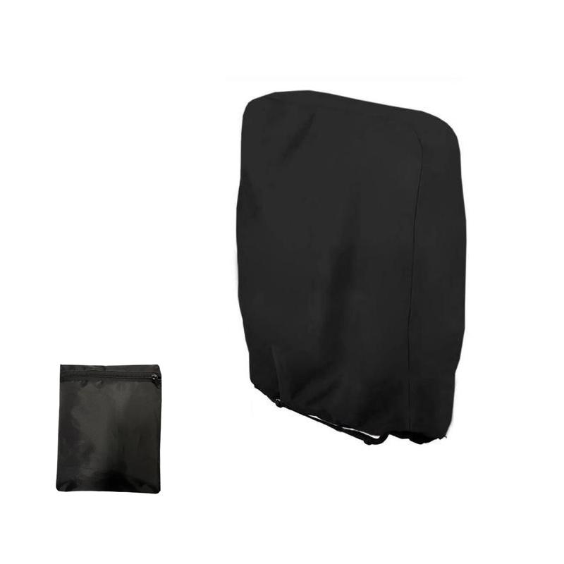 1 шт./2 шт. Подушки для стульев Защита мебели Черные Пляжные стулья Прочный материал с эластичными креплениями Для улицы