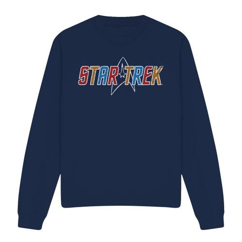Star Trek Unisex Adult Logo Sweatshirt