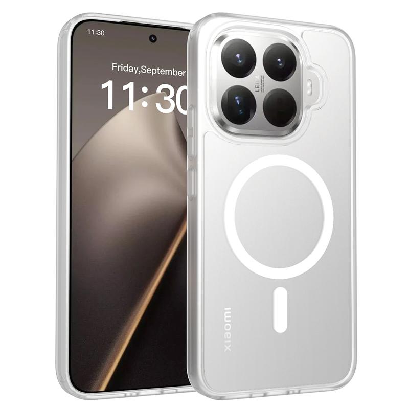 Для Xiaomi 15T Pro 15T Чехол Матовый ПК+ТПУ Защита от отпечатков пальцев Гладкий на ощупь Полупрозрачная крышка для Xiaomi Mi 15T
