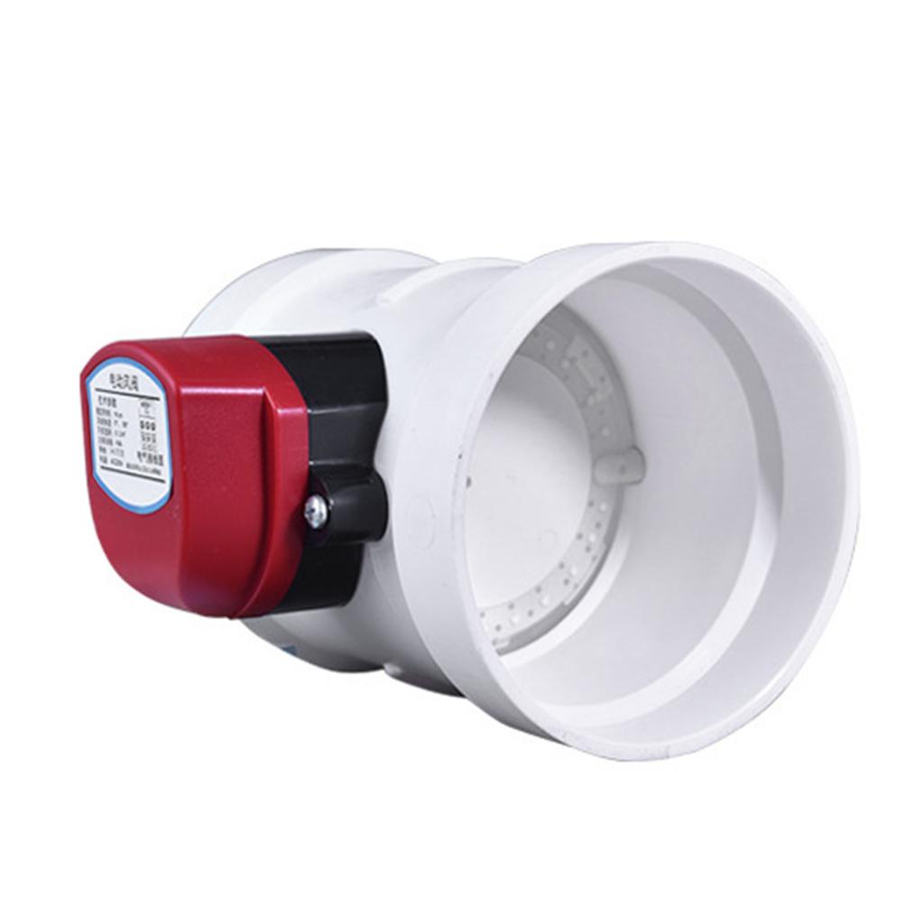 Portable Sturdy ABS Pipe Ventilation Control Valves Easy Installion and Disassemble 4MM Wall Household Accessory