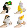 Simulation Parrot Plush Pendant Plush Animal Standing Shoulder Animals  Birthday Gifts