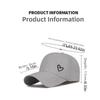 Love Heart Ponytail Baseball Cap Adjustable Solid Color Sunshade Sun Hat Lightweight Sun Protection Snapback Hat Ladies