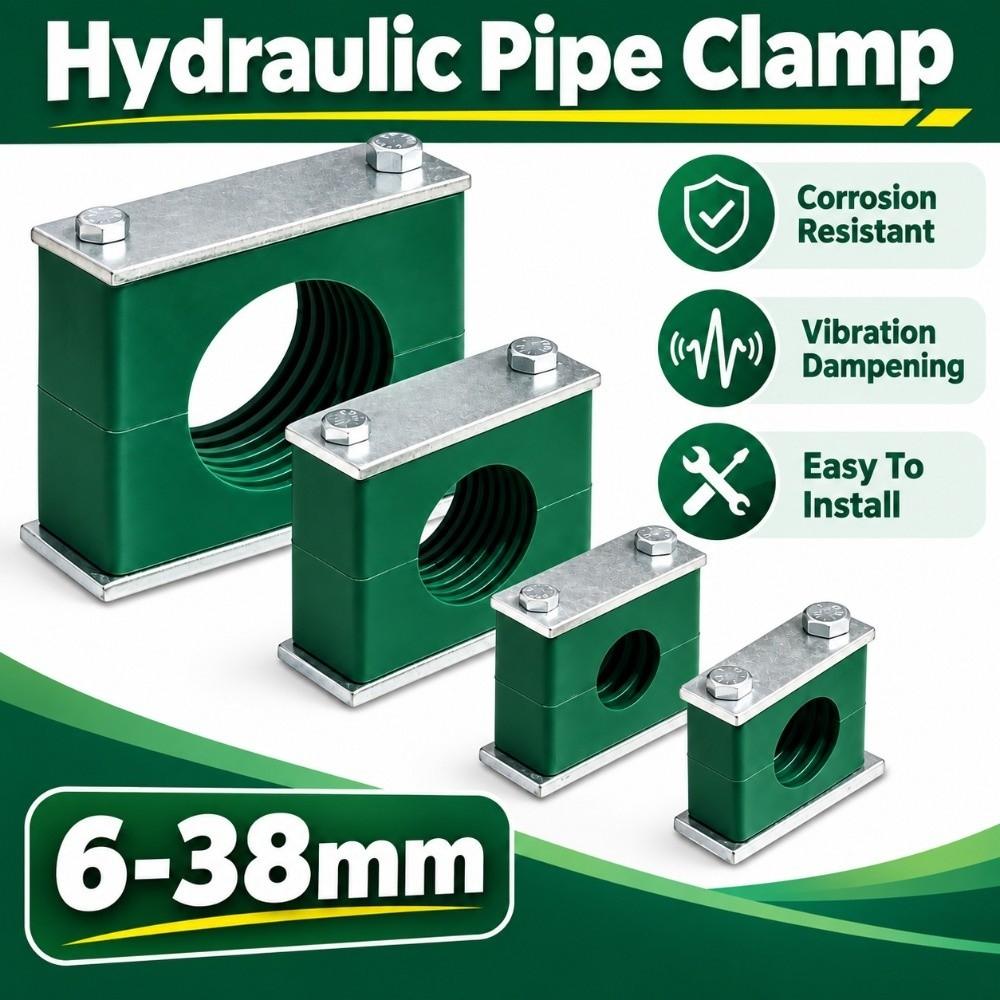 6-38mm Pipe Clamp Plastic Plastic Pipe Holder New Hydraulic Clamp  Engineering Machinery
