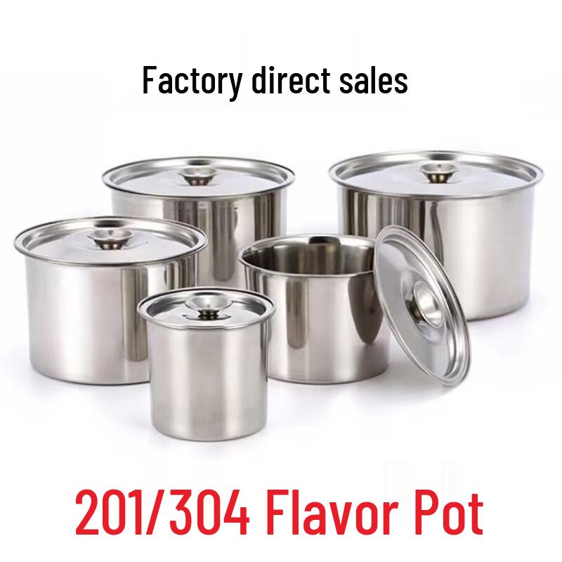 Lion Search 14cm Stainless Steel Round Dipping Bowls - Set of 3