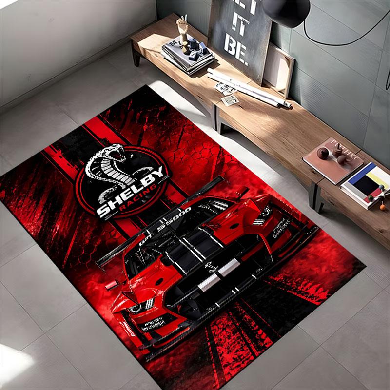Shelby Racing GT500 Design suitable as a non-slip mat for the living room or bedroom sofa