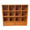 1/6 Scale Miniature Cup Storage Shelf, Red Cherry Wood, Doll Furniture, Shelf, for Dollhouses, Photography Accessories