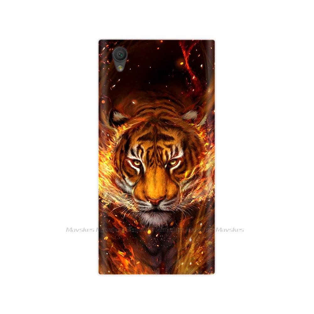 For Sony Xperia L1 Case Silicon Back Cover Phone Case For Sony L1 Xperia L1 Soft TPU Case G3311 G3312 G3313 fundas etui bumper