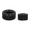 Steel Gears 28T 20T Easy Installation Repair Parts Sturdy Spare Axles Upgrades for 1/10