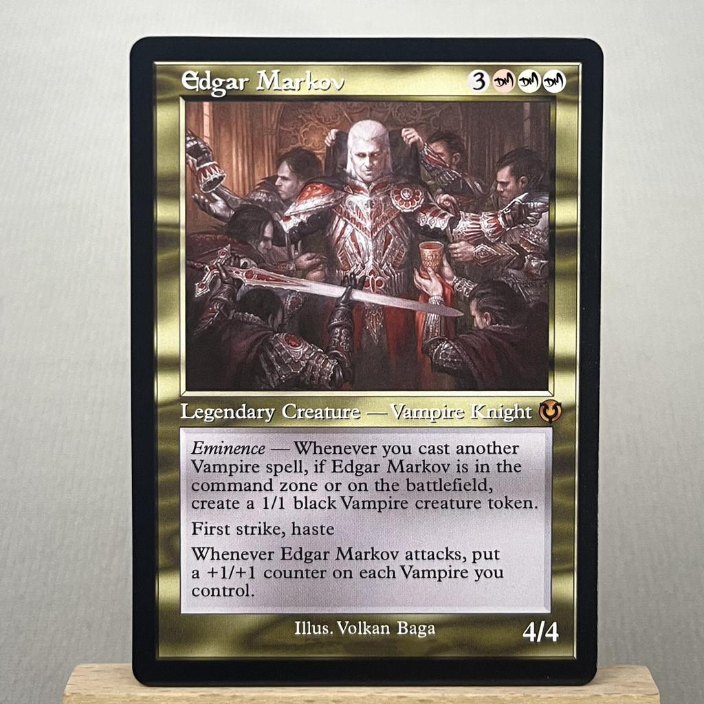 SCH DFT DSK INR FDN J25 DFT HOLO11-001 Tcg прокси магические карты домашняя игра Пустотный Просеиватель Эдгар Марков Сезон Удвоения сбор