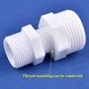 5~50 шт. Пластиковые POM Резьбовые Прямые Соединители 1/2''~1'' Резьба Переходник с Переменным Диаметром Аксессуары для Водопроводных Труб Аквариума