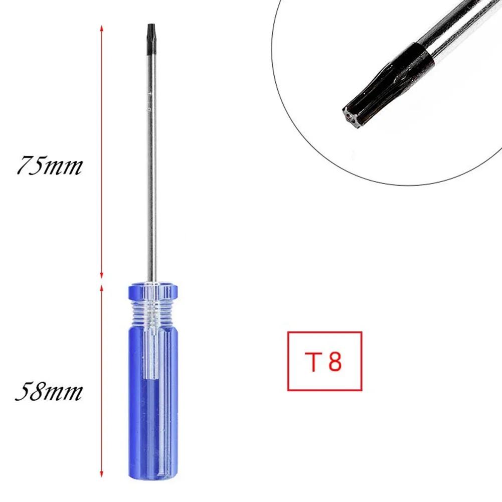 Отвертка Torx T6 и T8 и T9 и T10 Защитная отвертка для Xbox-360/ PS3 с защитой от вскрытия для ремонта отверстий и открытия
