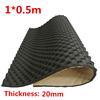 50x100cm 20mm Acoustic Foam Car Deadening Proofing Hood Sound Shield Insulation