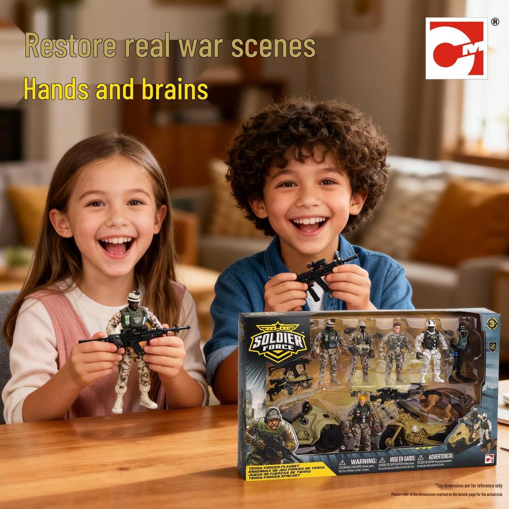 Серия Sky Brave от Tomy: Военная модель DIY Образовательная игрушка для детей - Отряд спецназа