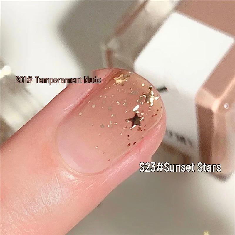 Aurora Отбеливающий Быстросохнущий Без Запаха Снимающийся Лак для Ногтей