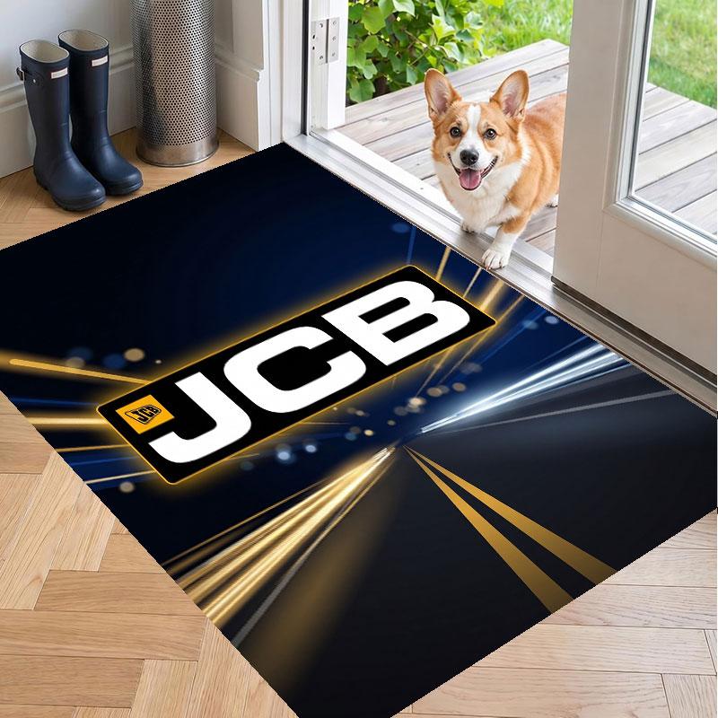 Soft Floor Carpet JCB Pattern Area Rug Decorative Mat For Home Room Decoration