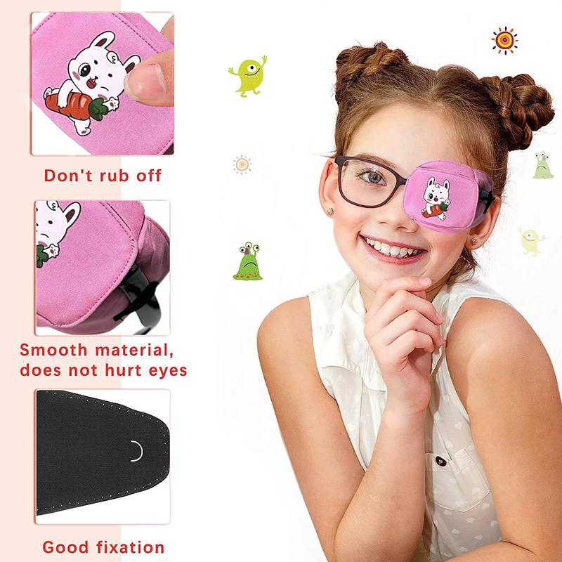 1Pcs Cute Kids Strabismus Treatment Vision Care Children Kids Child Occlusion Medical Lazy Eye Patch Eyeshade