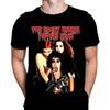 Wild Star Hearts Rocky Horror Cast Мужская футболка Классический принт фильма ужасов, Черная графическая футболка, Футболка с постером фильма