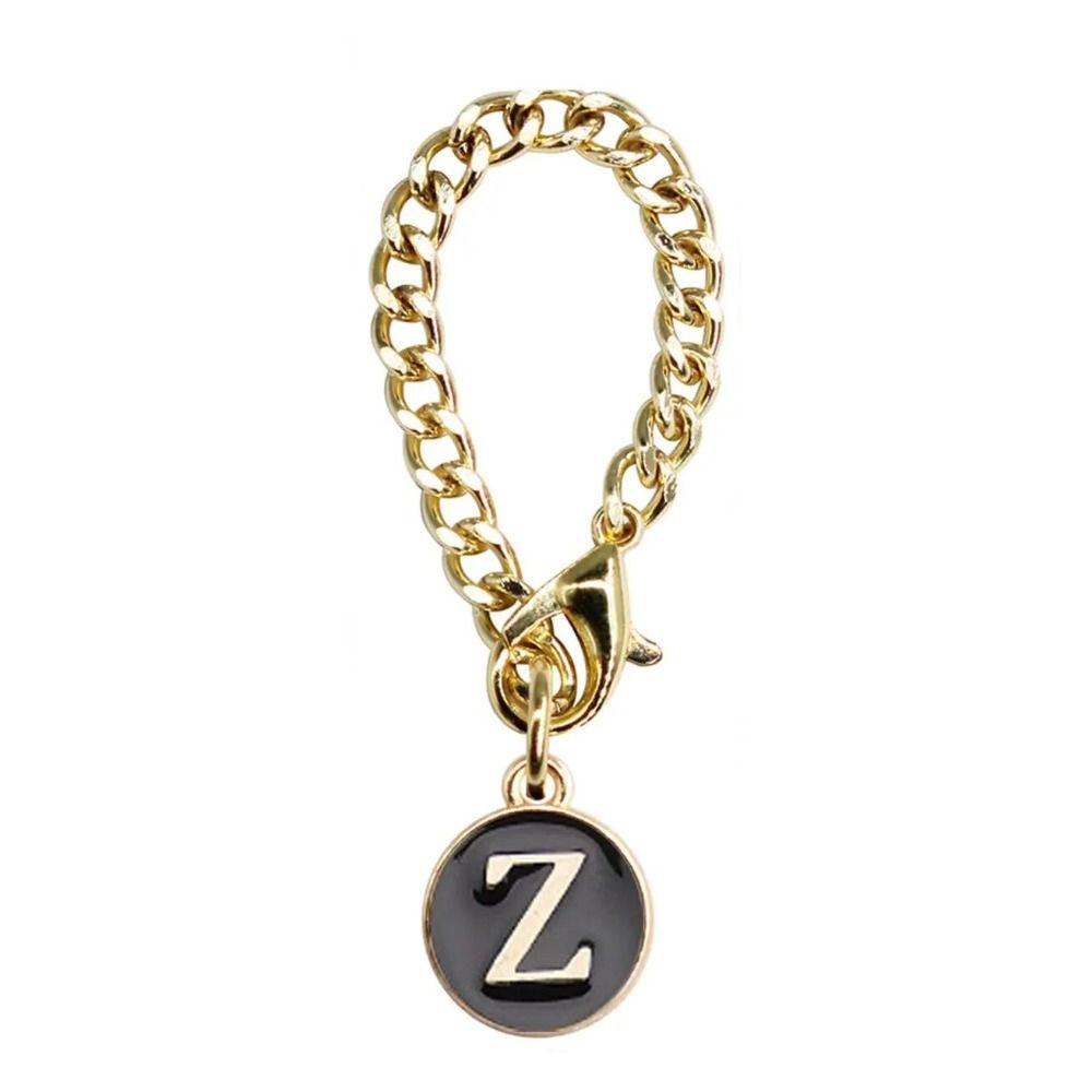 Белый/Черный Цепочка-ручка для чашки для воды Персонализированный Шарм-ручка Креативный Шарм с буквой для чашки Чашки