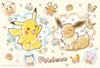 ENSKY Pokemon Pokemon Crayon Art 26 X 38cm Jigsaw Puzzle 108 Large Piece JIGSAW PUZZLE 108-L756