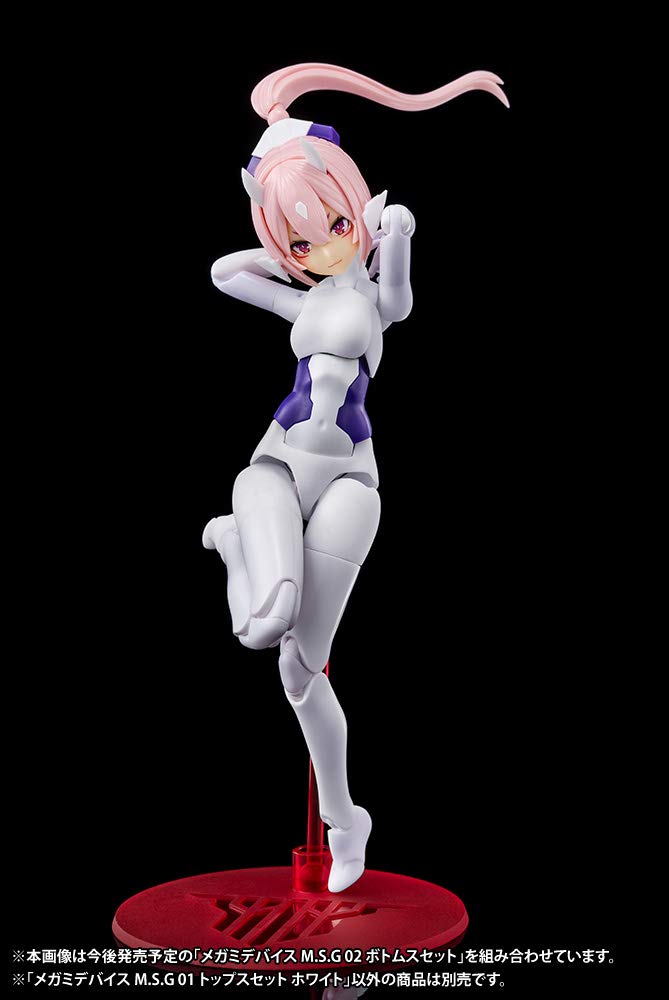 Kotobukiya Megami Device 01 Верхний набор 20 мм в масштабе пластиковый набор для сборки M.S.G Белый, Прибл.. длина, 1/1