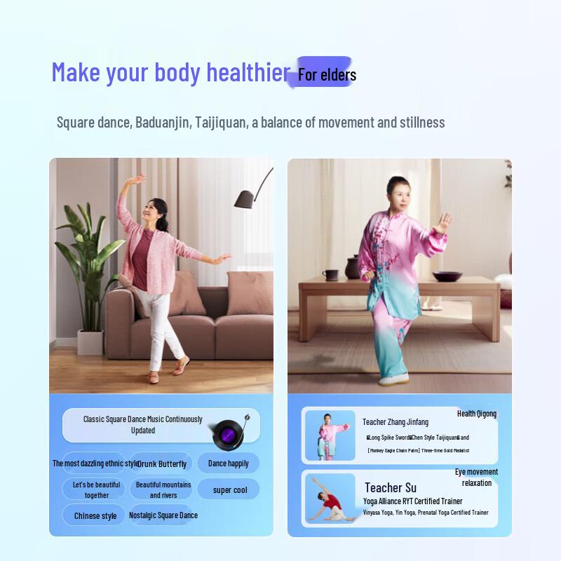XiaoDu TianTian S40 Flagship AI Smart Fitness Mirror