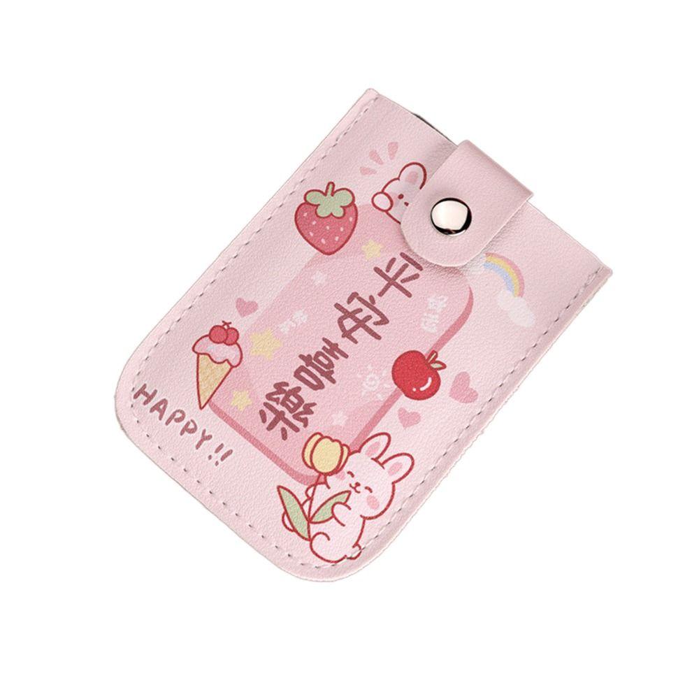 Ламинированный скрытый мини-кошелек для карт с блокировкой RFID, тонкий чехол для визиток из искусственной кожи, мужские кошельки