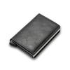 Men Credit Card Holder Wallet Slim Aluminum Men Wallet ID Credit Card Holder Mini  Wallet Automatic Pop Up Bank Card Case