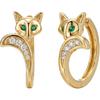 Cubic Zirconia Huggie Earrings 14k Gold Plated Tiny Earrings Small Huggie Hoop Earrings Simple Lightweight Hoops Gift for Women