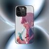 Чехол для телефона M-Mirai N-Nikki Gasai Yuno Аниме Для iPhone17, 16,15,14,13,12 Pro Max Черный Конфетный Матовый Ударопрочный Чехол