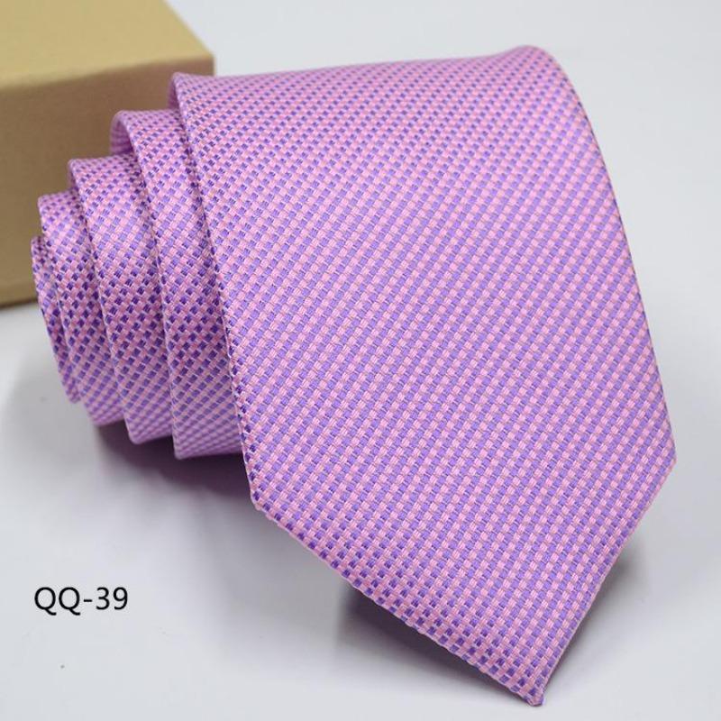 Мужское Платье Деловой Повседневный Профессиональный Жених Свадьба Лучший Муж С Полосатым Жаккардом Изысканный Джентльмен Мужской Премиальный Галстук