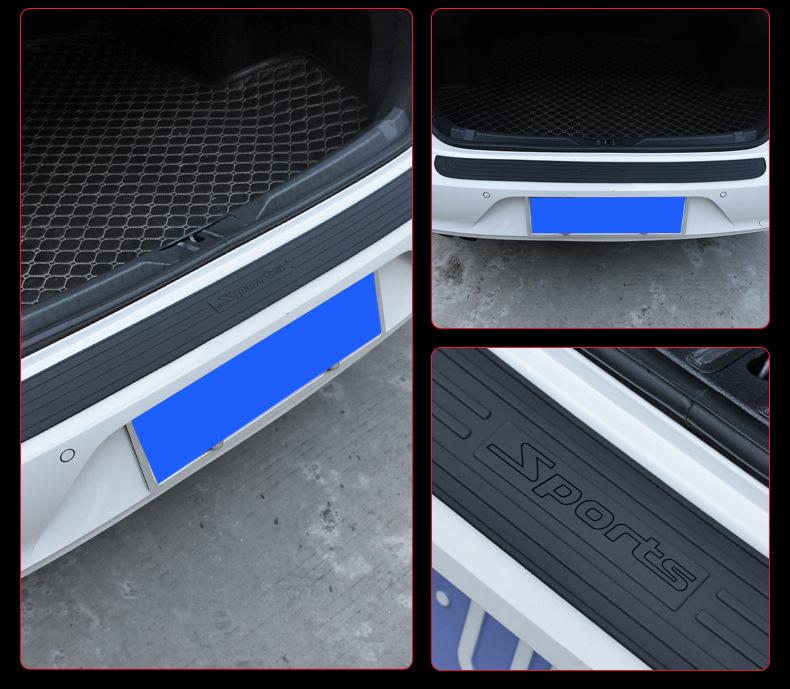 Резиновая защитная полоса от столкновений и царапин для багажника автомобиля