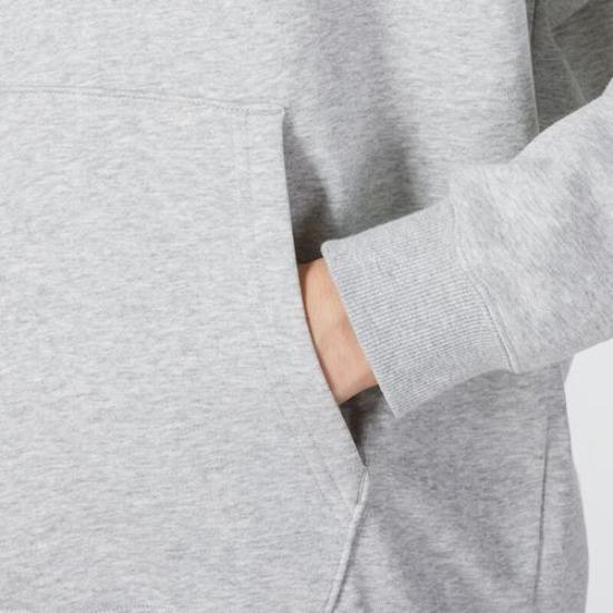 Puma Худи с вышивкой буквы Повседневная толстовка для мужчин Серая 631036-04