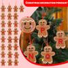 Christmas Gingerbreads Man Decorative Pendant Christmas Tree Pendant Christmas Letter Biscuits Man