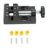 Mini Bench Vice Clamp Aluminum Alloy Mini Flat Clamp Opening Parallel Table Vise for DIY Sculpture
