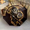 Sons Anarchy: Brotherhood Rebellion Folding umbrella travel Suitable for all seasons Sun umbrella Gift Three folds