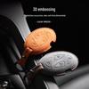 Hyundai Korea 3D Замшевый чехол для ключа из алькантары - Чехол для автомобильного пульта