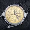ВИНТАЖНЫЕ ОТРЕМОНТИРОВАННЫЕ МУЖСКИЕ АВТОМАТИЧЕСКИЕ ЧАСЫ SEIKO 5 6309A ЯПОНИЯ ЗОЛОТЫЕ a442260-1