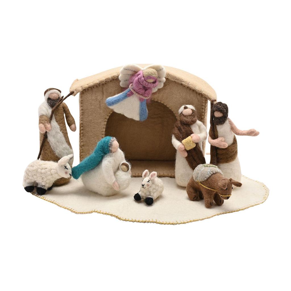 Felt Nativity Scene