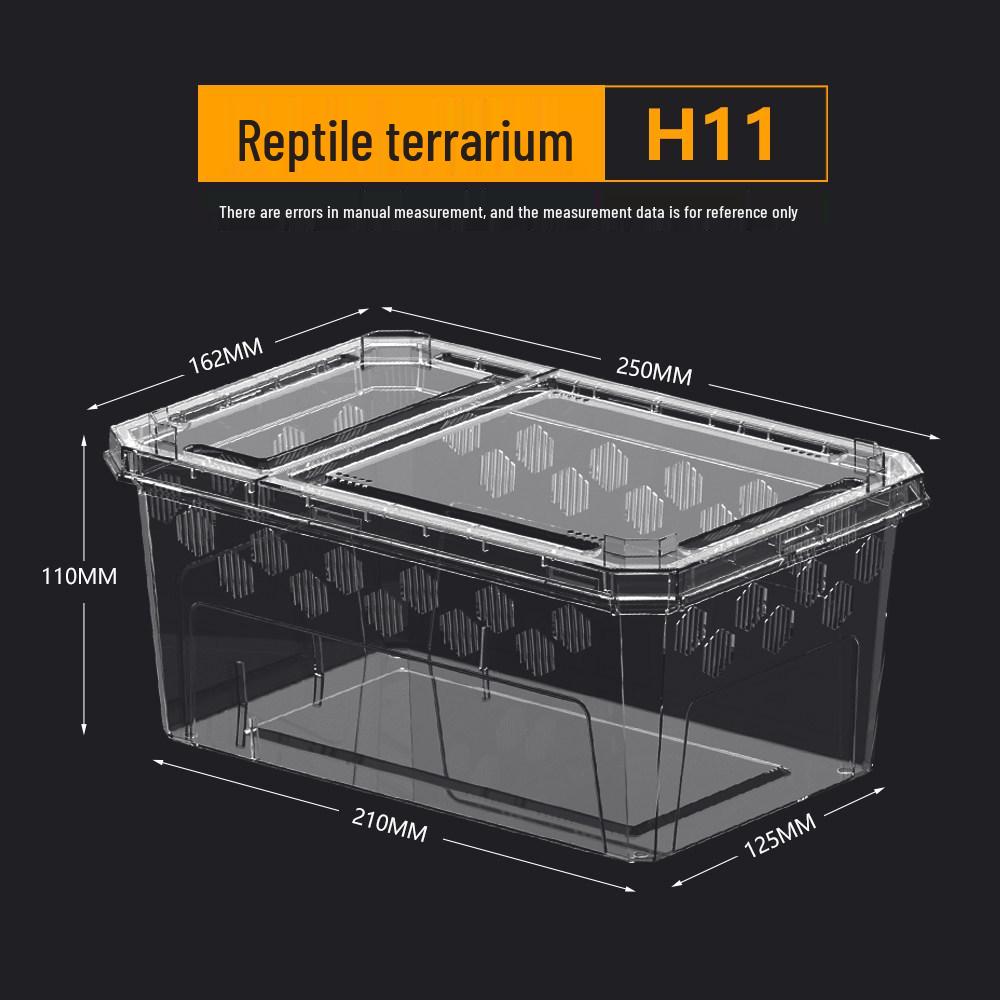 Reptile and Insect Breeding Box for Frogs, Spiders, Geckos, Lizards, Turtles, Hermit Crabs, and Snails.