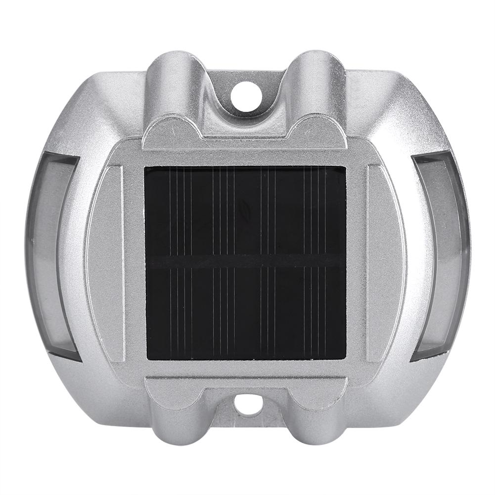 Casting Aluminum Solar Power Water Resistant 6 LED Lamp Outdoor Road Driveway Pathway