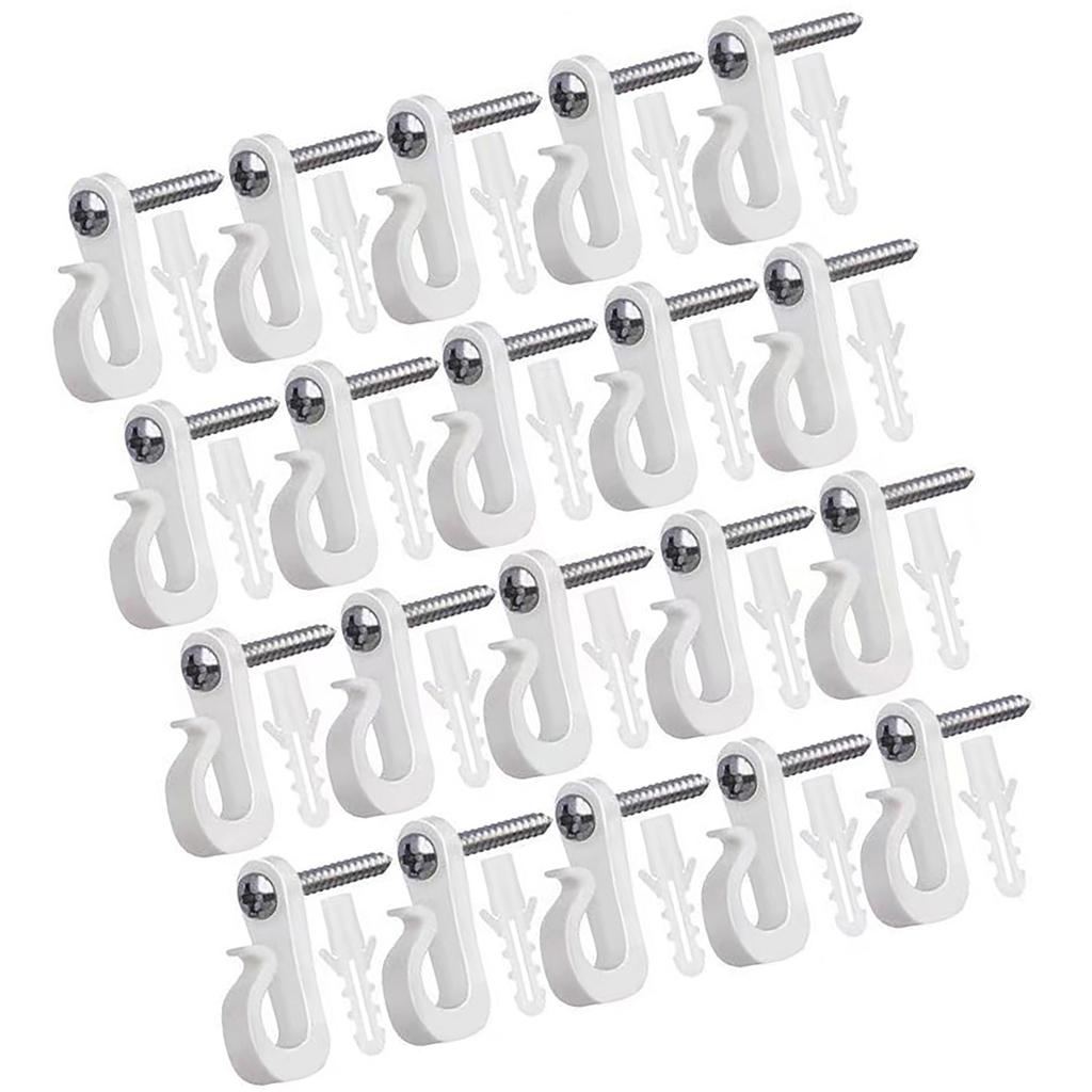 Многоцелевой уличный крючок для водостока, многоразовый S-образный крючок, домашний аксессуар для легкого подвешивания рождественских огней и украшений