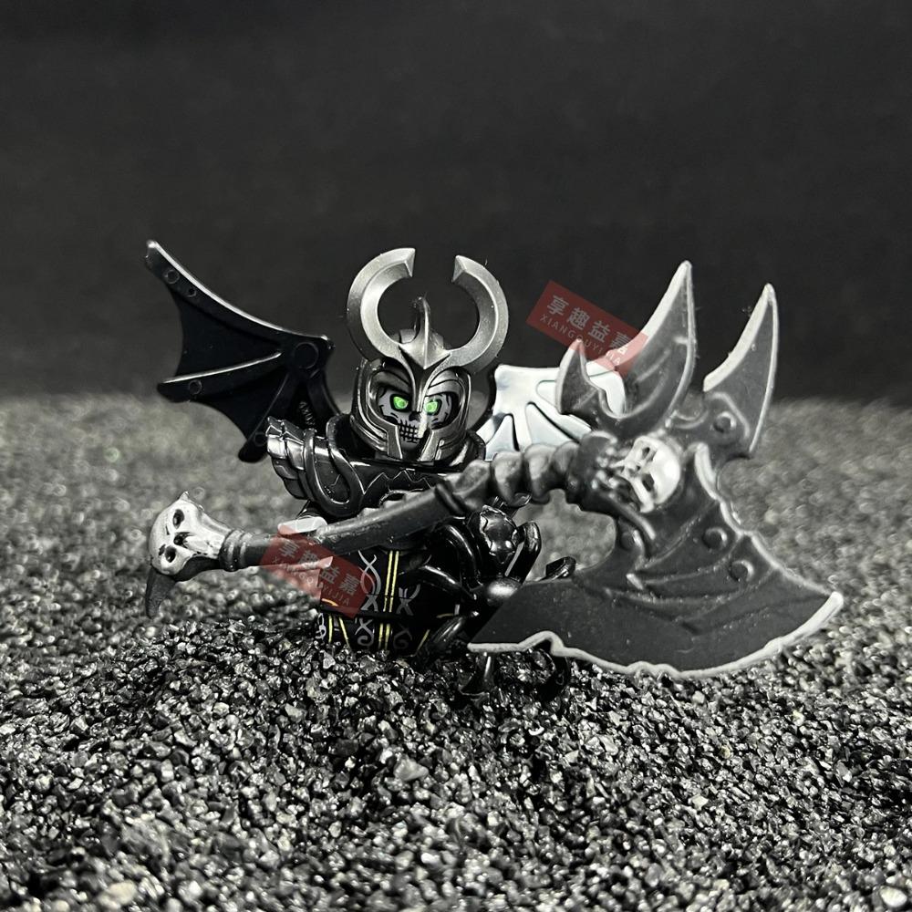 New Halloween Horror Movie Skeleton Hero Building Blocks Model Bricks Mini Action Toy Figures Toy Gift for Children