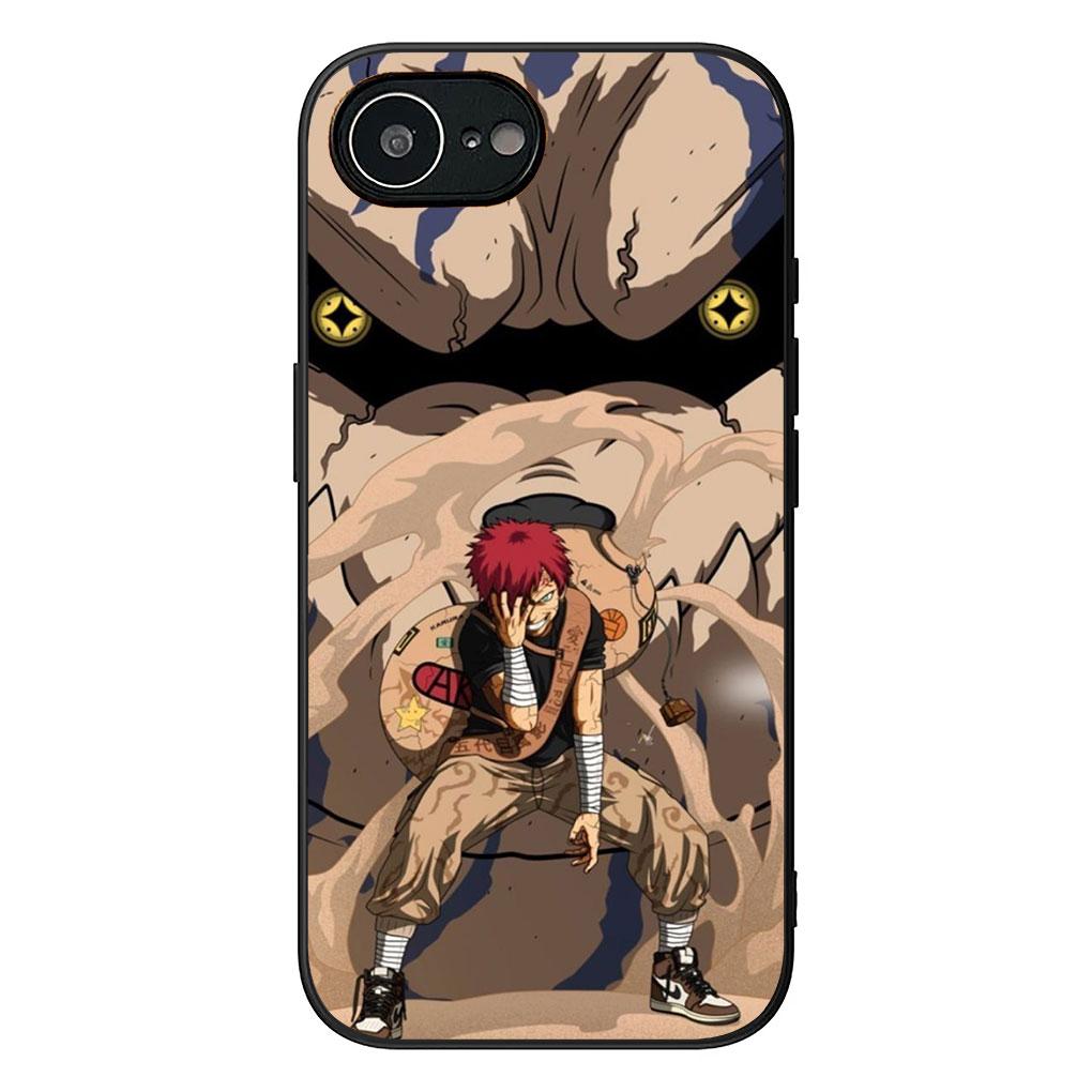 Phone Cover for Apple iPhone 13 12 Mini XS 11 Pro Max 7 8 Plus XR SE 2022 2020 SE3 Case Gaara Narutos Uchiha Sasuke Casing